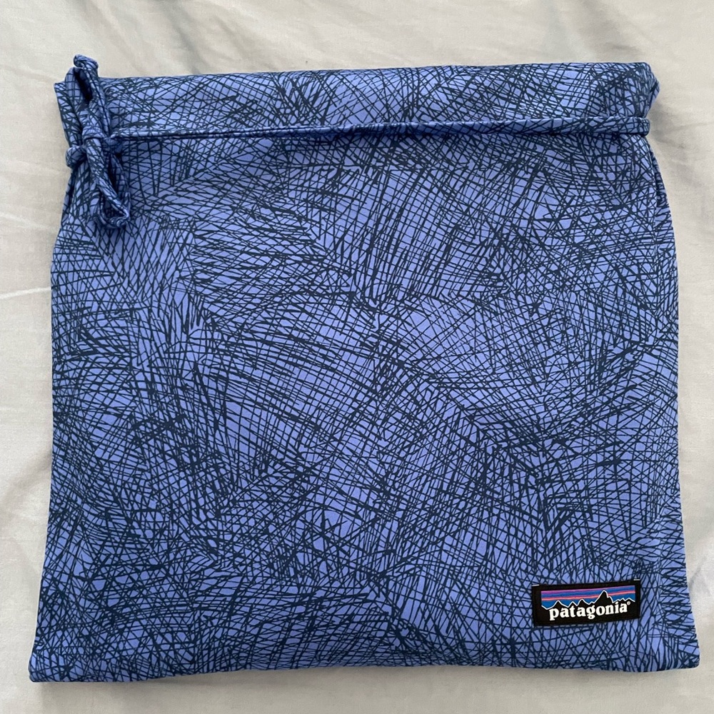 Patagonia Blue Small Gift Bag Storage